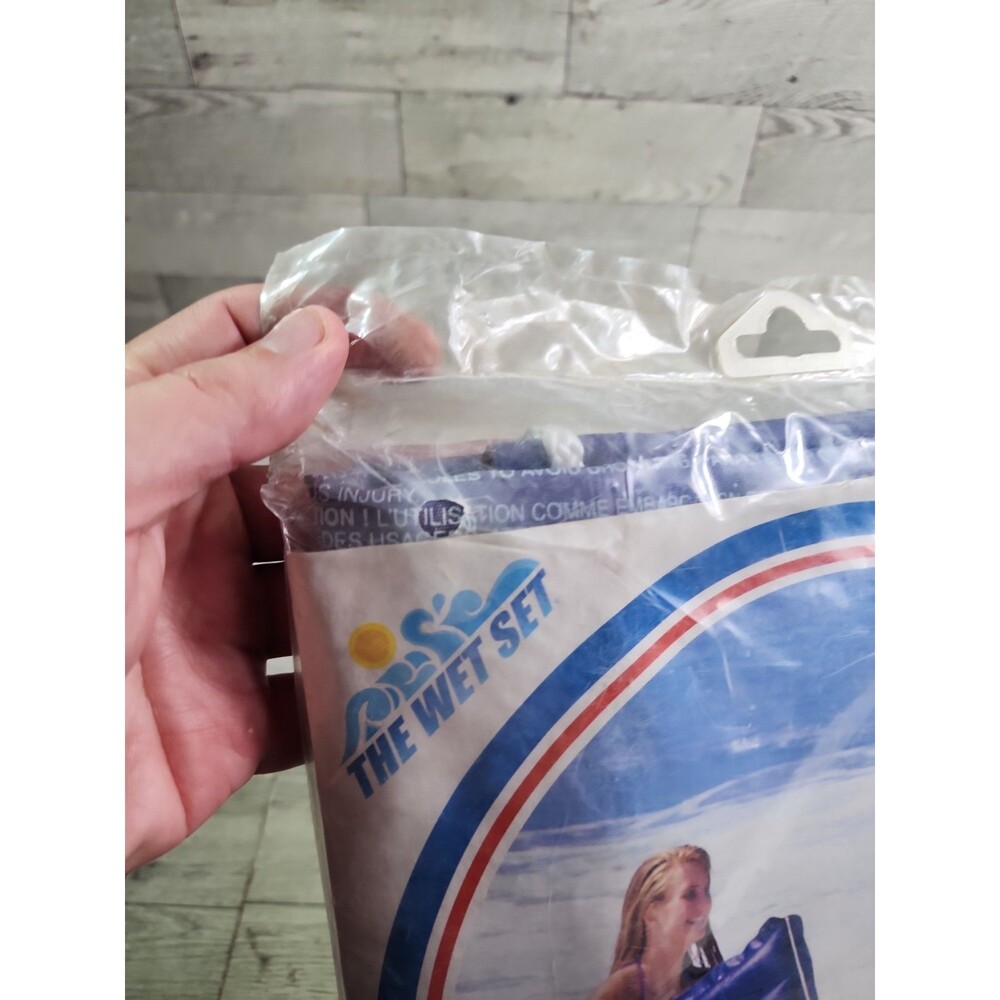 NEW Vintage Intex The Wet Set Inflatable Raft Float Pool Surf Rider 45" y2k - Picture 3 of 6
